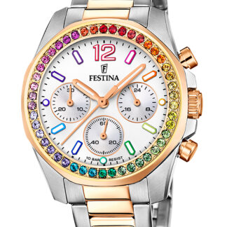 Festina F20608/2 Damenuhr Chronograph 38 mm*