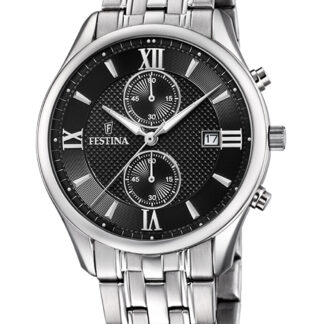 Festina F6854/8 Timeless Chronograph Herrenuhr 42mm 3ATM*