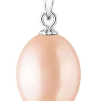 Gaura Pearls Perlenanhänger - rosa,  925 Silber*