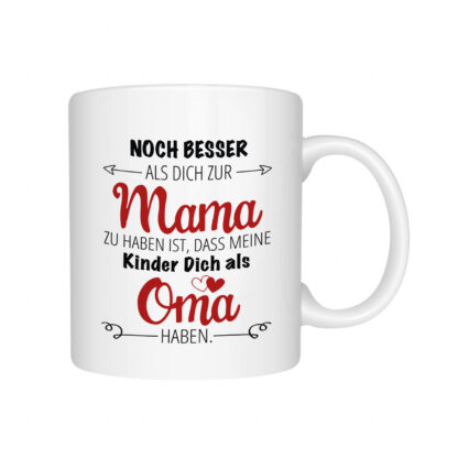 Geschenkidee für Oma Tasse - Personalisierbar*