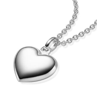 Herzkette Damen Kette Damenkette Halskette Silber 925 Anhänger Herz Liebesbeweis Freundin Liebesgeschenk Jahrestag + Etui *Ich liebe Dich**