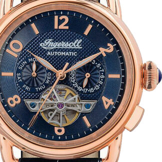Ingersoll I00902B The New England Automatik Herrenuhr 42mm 5ATM*