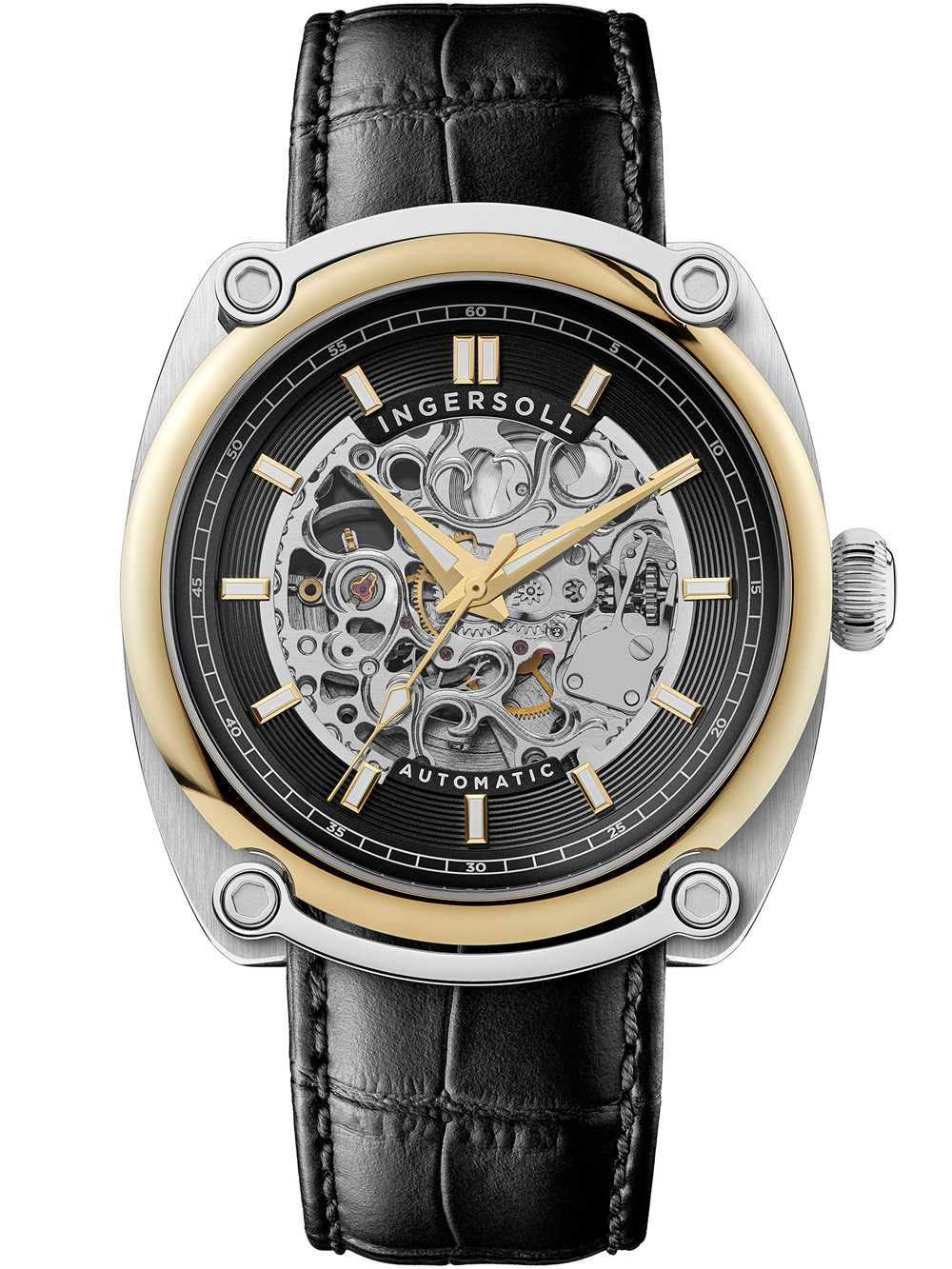 Ingersoll I13301 The Michigan Automatik Herrenuhr 45mm 5ATM*