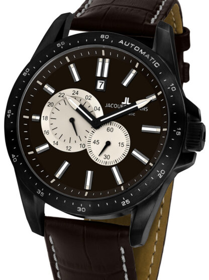 Jacques Lemans 1-1775E Liverpool Automatik Herrenuhr 50mm 10ATM*