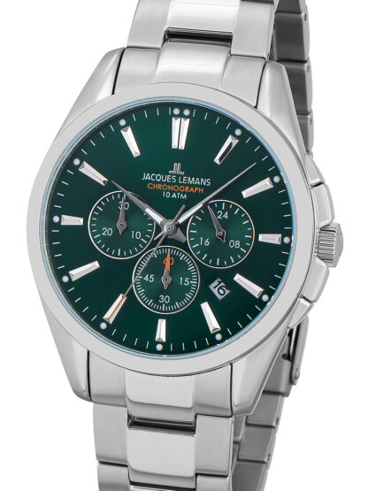 Jacques Lemans 1-1945F Derby Chronograph Herrenuhr 43mm 10ATM*
