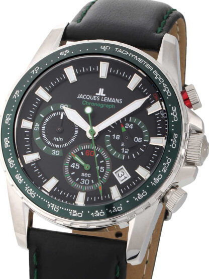 Jacques Lemans 1-2099C Liverpool Chronograph Herrenuhr 42mm 10ATM*