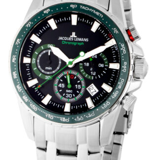 Jacques Lemans 1-2099F Liverpool Chronograph Herrenuhr 42mm 10ATM*