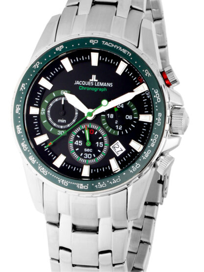 Jacques Lemans 1-2099F Liverpool Chronograph Herrenuhr 42mm 10ATM*
