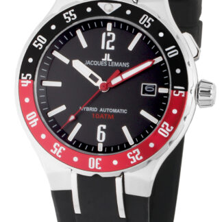 Jacques Lemans 1-2109A Hybromatic Herrenuhr 42mm*