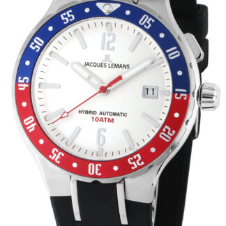 Jacques Lemans 1-2109B Hybromatic Herrenuhr 42mm*