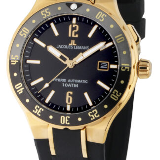 Jacques Lemans 1-2109E Hybromatic Herrenuhr 42mm*