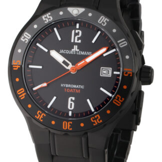 Jacques Lemans 1-2109I Hybromatic Herrenuhr 42mm*