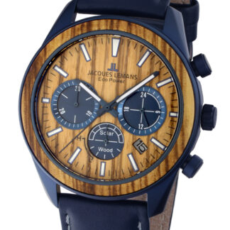 Jacques Lemans 1-2115N Eco Power Solar Chronograph Herrenuhr 44mm*