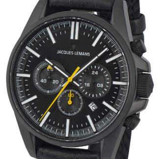 Jacques Lemans 1-2119B Liverpool Chronograph Herrenuhr 44mm 10ATM*
