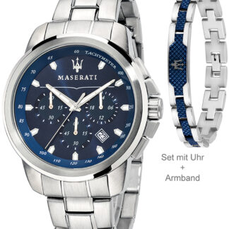 Maserati R8851121016 Successo Chronograph Herrenuhr 44mm 5ATM*