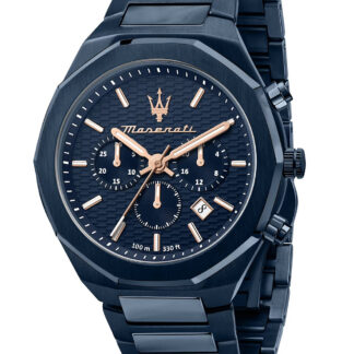 Maserati R8873642008 Stile Chronograph Herrenuhr 45mm 10ATM*