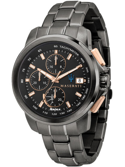 Maserati R8873645001 Successo Solar Chronograph Herrenuhr 44mm 5ATM*