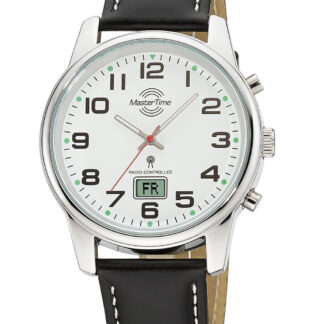 Master Time MTGA-10814-12L Funkuhr Herrenuhr 41mm 3ATM*