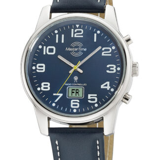 Master Time MTGA-10815-31L Funkuhr Herrenuhr 41mm 3ATM*