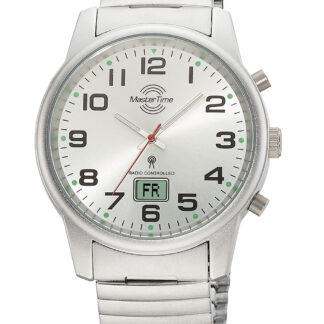 Master Time MTGA-10822-42M Herrenuhr Zugband Funkuhr 41mm 3ATM*