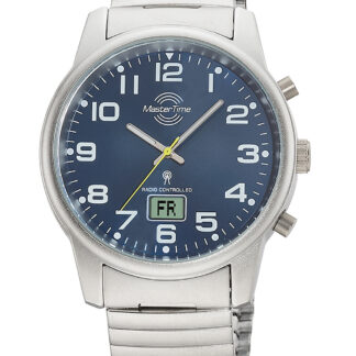 Master Time MTGA-10823-32M Herrenuhr Zugband Funkuhr 41mm 3ATM*