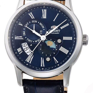 Orient RA-AK0011D30B Mondphase Automatik Herrenuhr 43mm 5ATM*