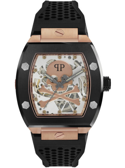 Philipp Plein PWBAA0121 The $keleton Automatik Herrenuhr 44mm 5ATM*