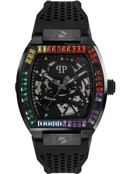 Philipp Plein PWBAA0621 The $keleton Automatik Herrenuhr 44mm 5ATM*