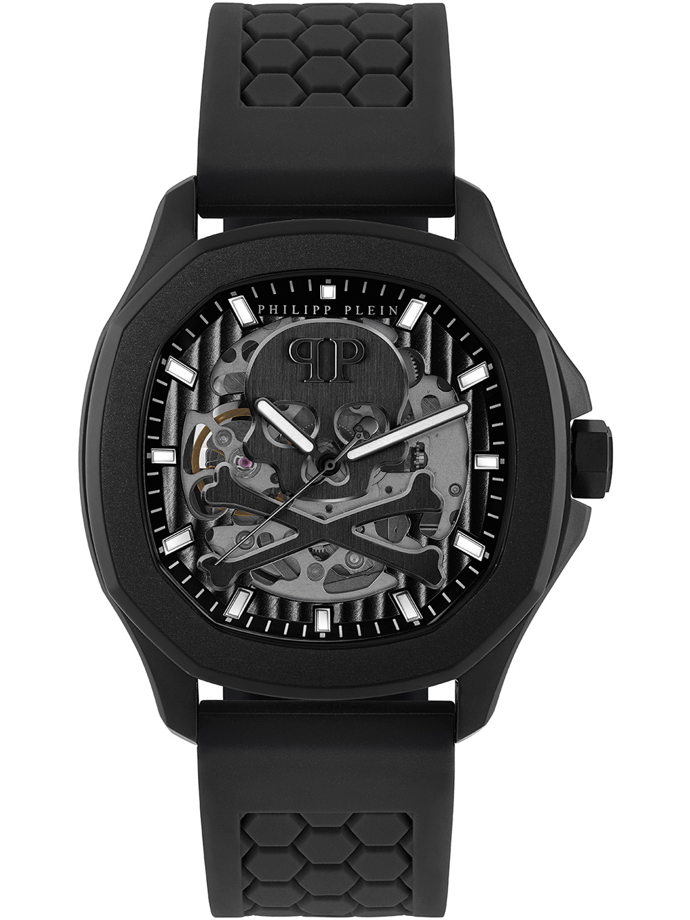 Philipp Plein PWRAA0923 High-Conic Automatik Herrenuhr 42mm 5ATM*