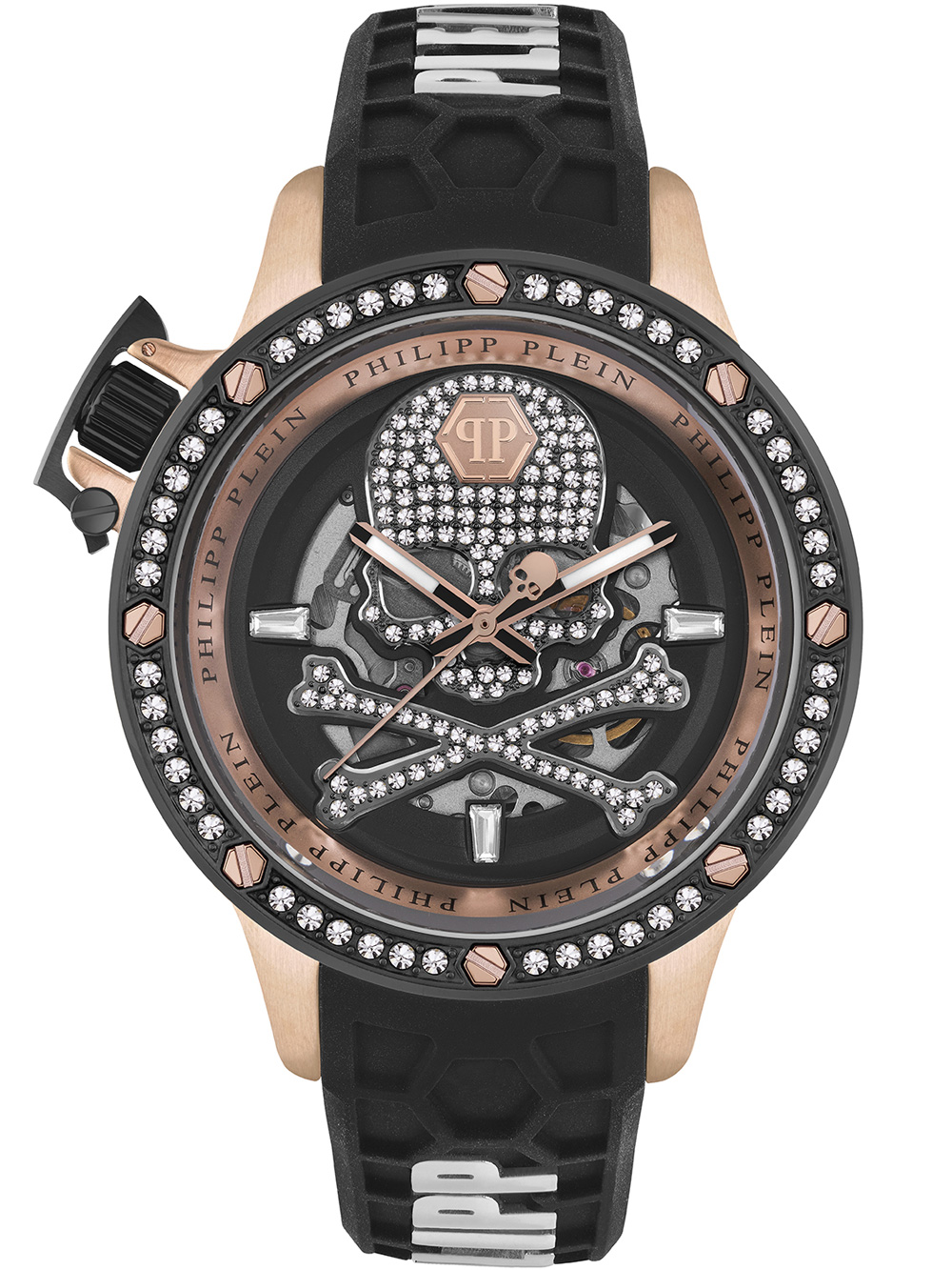 Philipp Plein PWUAA0223 Hyper Sport Automatik Herrenuhr 46mm 5ATM*
