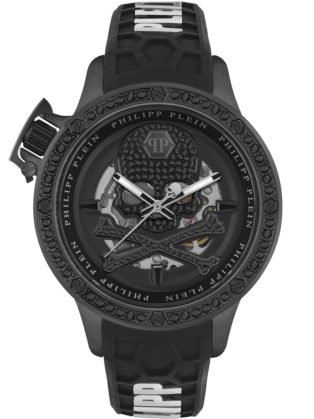 Philipp Plein PWUAA0423 Hyper Sport Automatik Herrenuhr 46mm 5ATM*