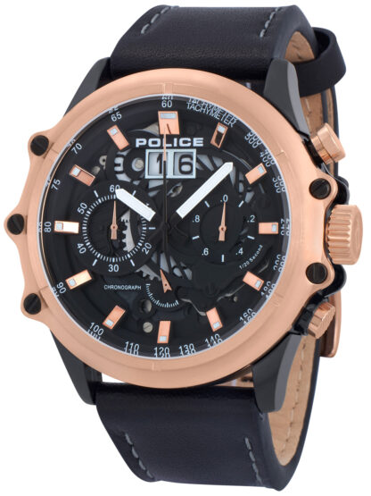 Police PL16018JSBR.02 Luang Chronograph Herrenuhr 49mm 3ATM*