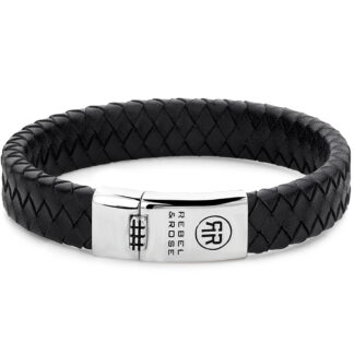 Rebel & Rose Armband Braided Flat RR-L0141-S-L+ Herren*