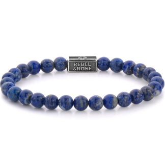 Rebel & Rose Armband Lapis Lazuli 925 RR-6S002-S-L*