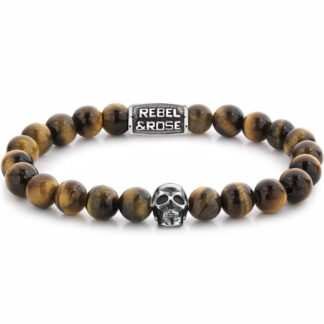 Rebel & Rose Armband Skull RR-SK005-S-L Herren*
