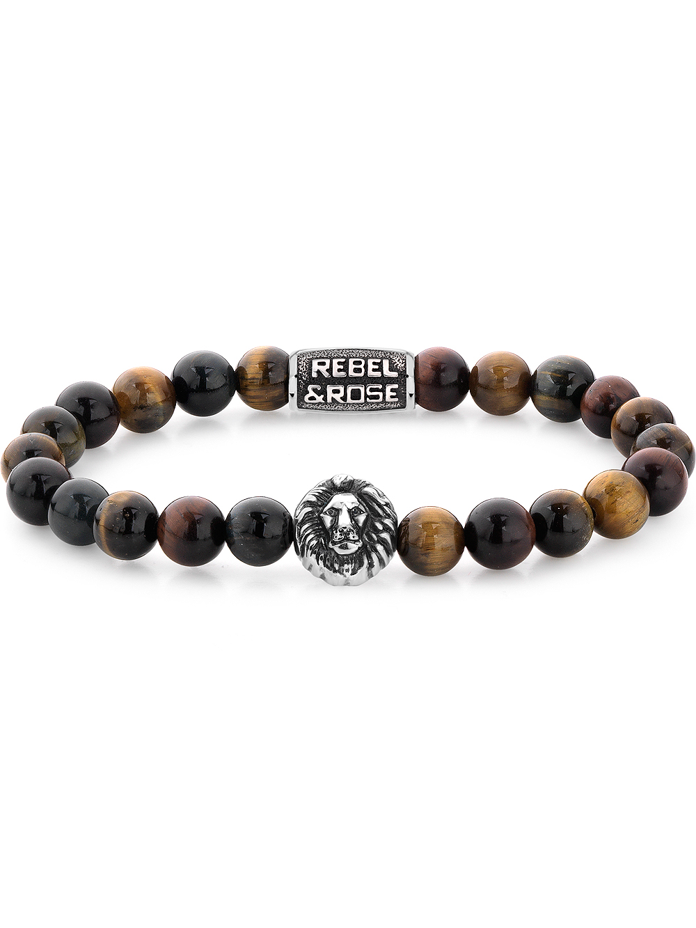 Rebel & Rose Armband Who's afraid of the Tiger RR-8L028-S-L+ Herren*