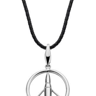 Rebel & Rose RR-NL017-S-L Make Love Not War Unisex Halskette 70cm*