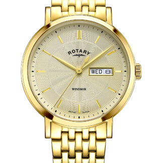 Rotary GB05423/03 Windsor Herrenuhr 37mm 5ATM*