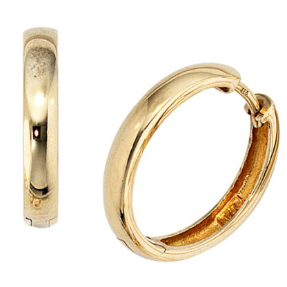 SIGO Creolen rund 333 Gold Gelbgold Ohrringe Goldohrringe Goldcreolen*