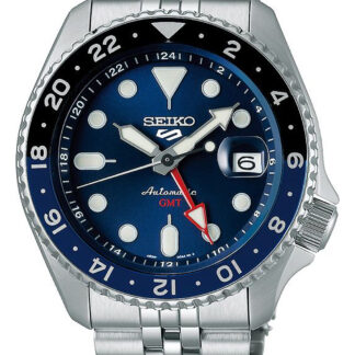 Seiko 5 Sports SSK003K1 GMT Automatik Herrenuhr 43mm 10ATM*