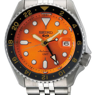 Seiko 5 Sports SSK005K1 GMT Automatik Herrenuhr 43mm 10ATM*