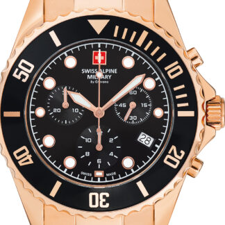 Swiss Alpine Military 7053.9167 Chronograph Herrenuhr 42mm 10ATM*