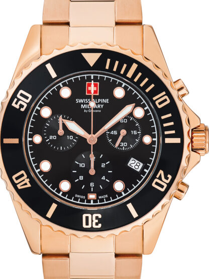 Swiss Alpine Military 7053.9167 Chronograph Herrenuhr 42mm 10ATM*