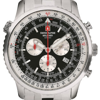 Swiss Alpine Military 7078.9137 Chronograph Herrenuhr 45mm 10ATM*