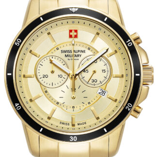 Swiss Alpine Military 7089.9111 Chronograph Herrenuhr 44mm 10ATM*