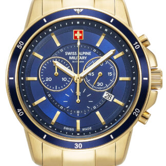 Swiss Alpine Military 7089.9115 Chronograph Herrenuhr 44mm 10ATM*