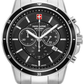 Swiss Alpine Military 7089.9137 Chronograph Herrenuhr 44mm 10ATM*