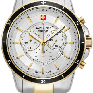 Swiss Alpine Military 7089.9142 Chronograph Herrenuhr 44mm 10ATM*