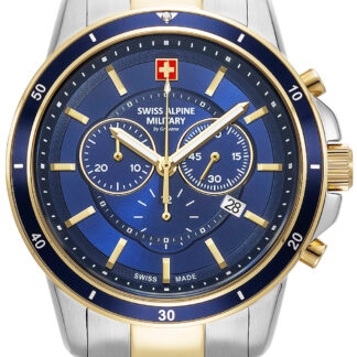 Swiss Alpine Military 7089.9145 Chronograph Herrenuhr 44mm 10ATM*