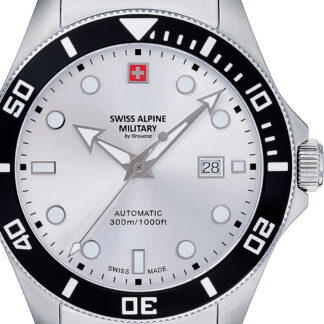 Swiss Alpine Military 7095.2132 Diver Automatik Herrenuhr 44mm 30ATM*